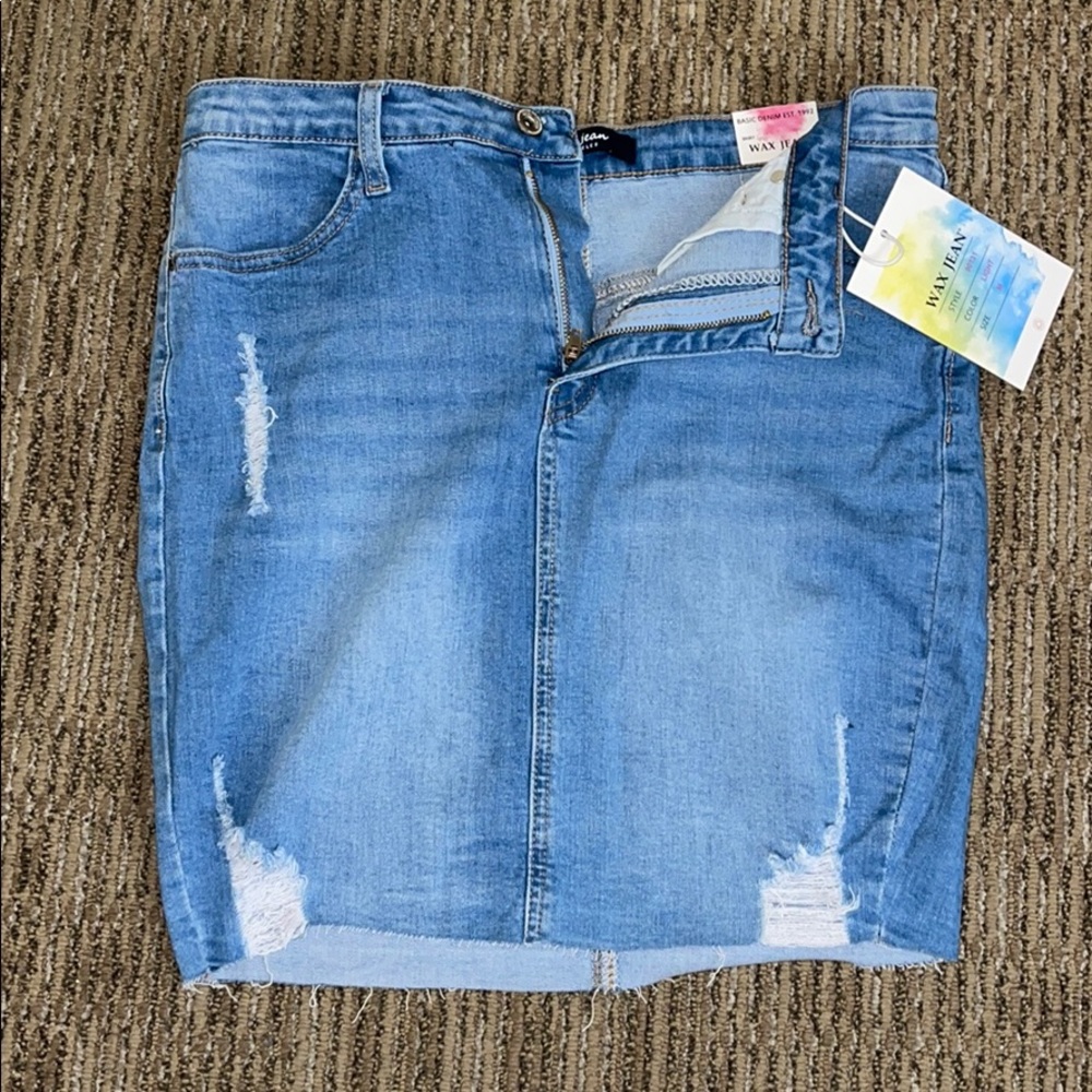 Jean skirt